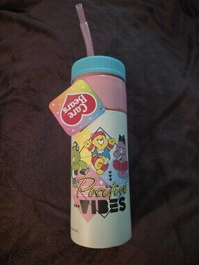 Care Bears Pink and Teal Character Sipper Bottle